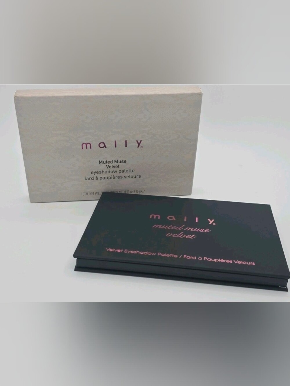 NEW! Mally Muted Muse Velvet Eyeshadow Palette 0.53 oz/15g NIB